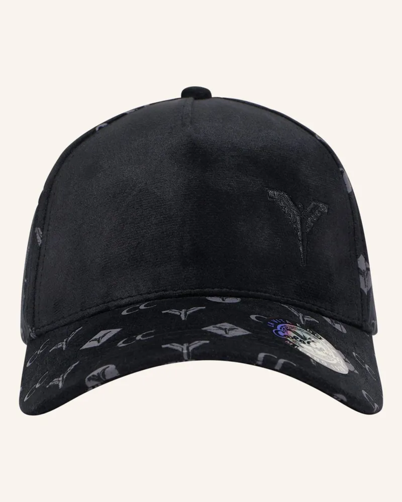 Carlo Colucci Unisex Basecap mit Monogram Print DIANESE Schwarz