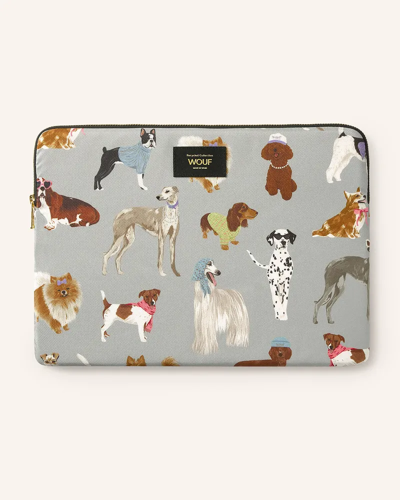 WOUF Laptop-Hülle Puppy grau Grau