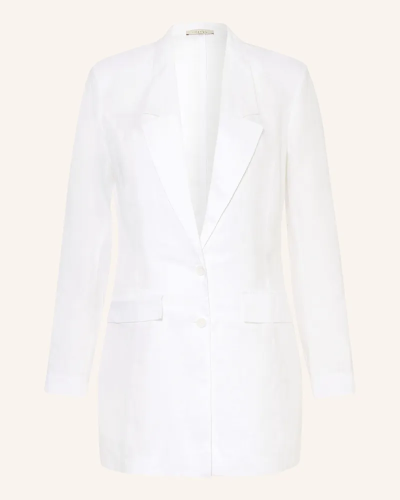 lilienfels Leinenblazer weiss Weiss