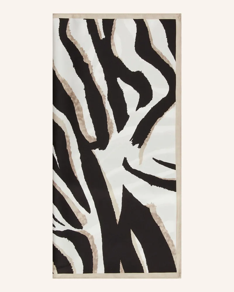 Mrs & HUGS Seidentuch Schwarz