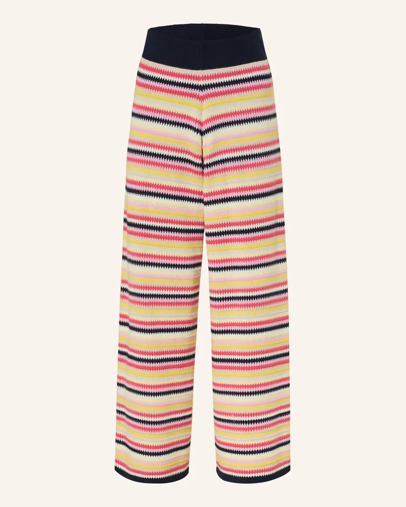 OH APRIL Marlenehose HARLEE aus Strick Dunkelblau