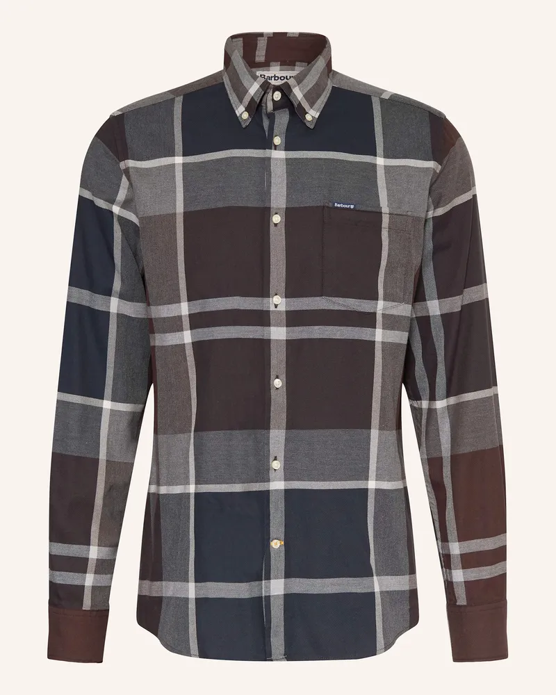 Barbour Hemd Dunoon Tailored Fit blau Dunkelblau