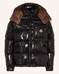 Moncler Daunenjacke PRESENT KARAKORUM mit abnehmbarer Schwarz