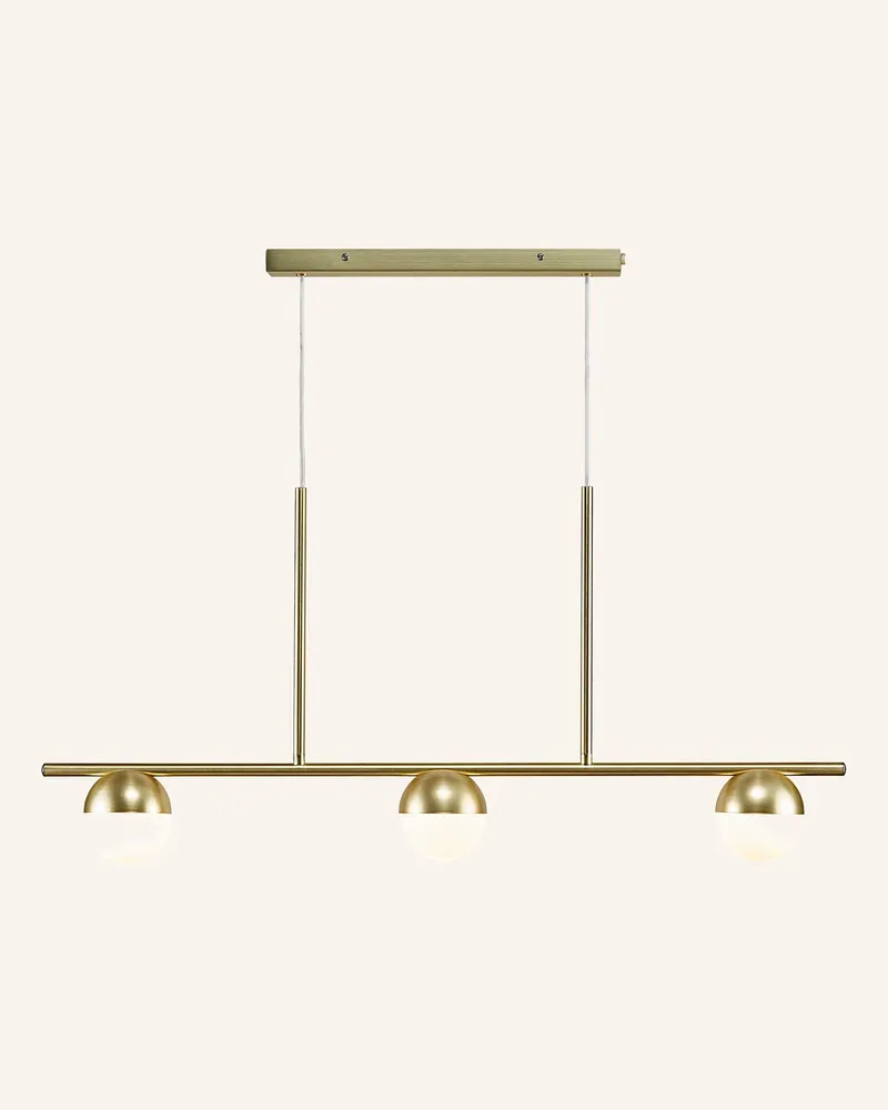 NORDLUX Pendelleuchte Contina 3-Spot braun Gold