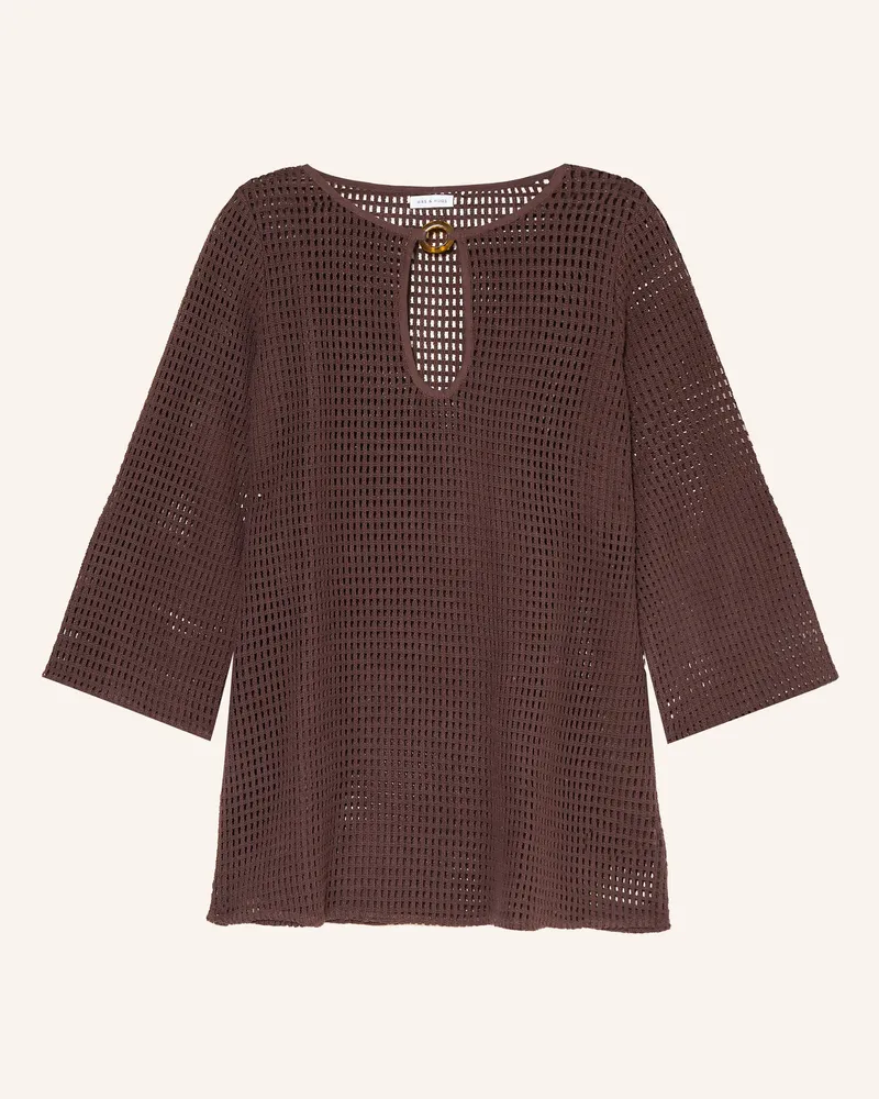 Mrs & HUGS Strandkleid braun Dunkelbraun