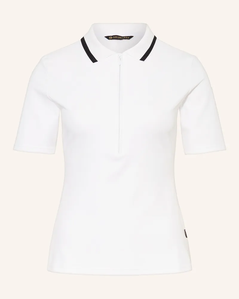 GOLDBERGH Funktions-Poloshirt CASSIA Weiss