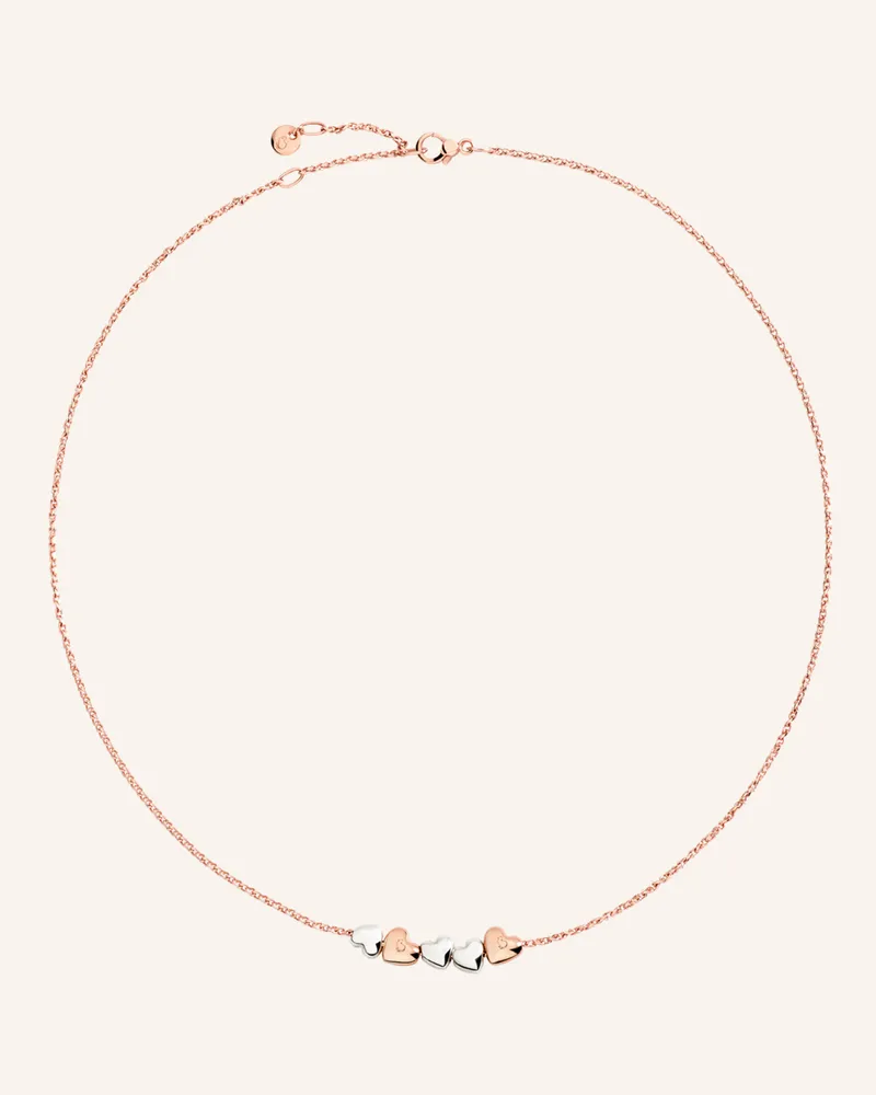 DoDo Halskette CUORE Roségold
