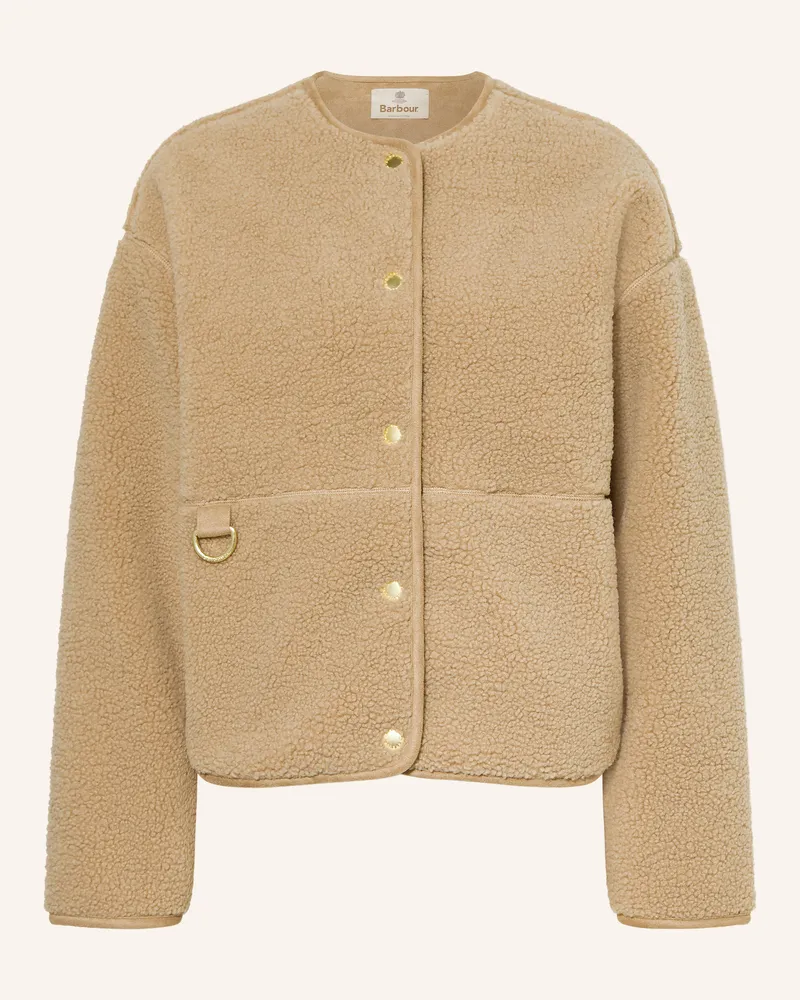 Barbour Teddyfell-Jacke Arlene beige Camel
