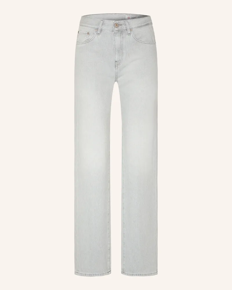 Adriano Goldschmied Straight Jeans Dallas Extended grau Visc