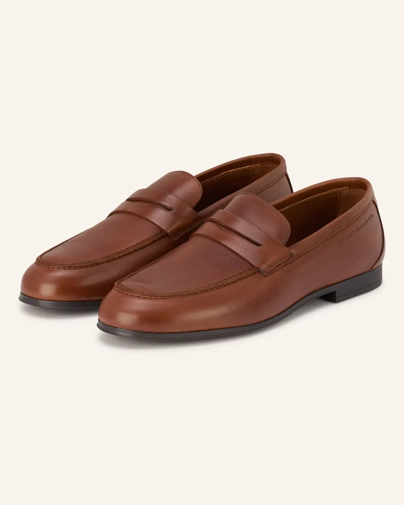Tommy Hilfiger Penny-Loafer braun Braun