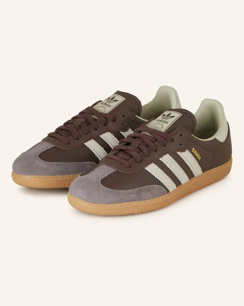 adidas SAMBA OG SCHUH Dunkelbraun