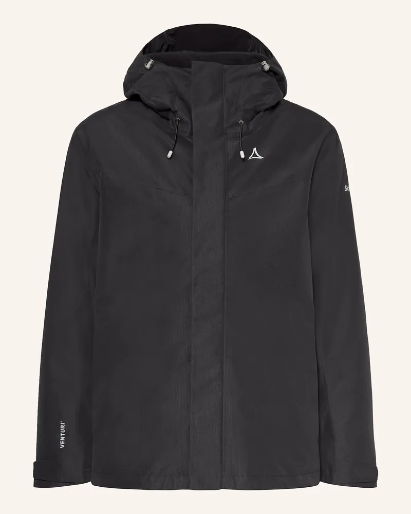 Schöffel 3-In-1-Jacke Okere schwarz Schwarz