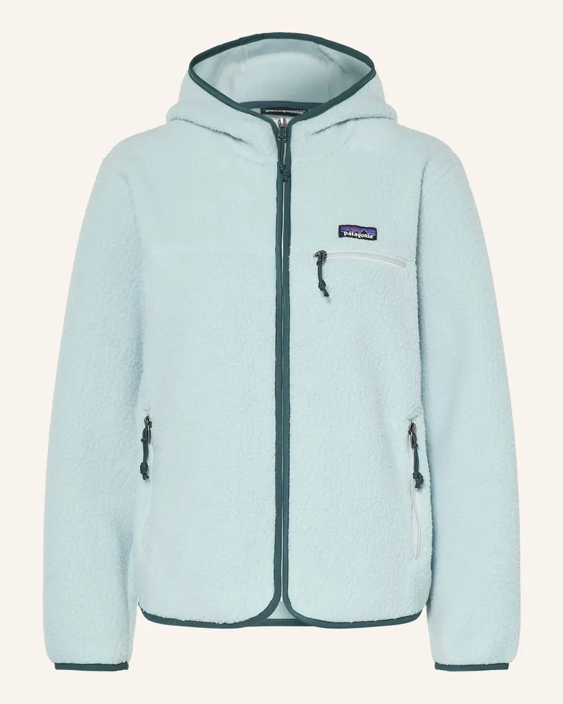 Patagonia Fleecejacke Retro Pile blau Hellblau