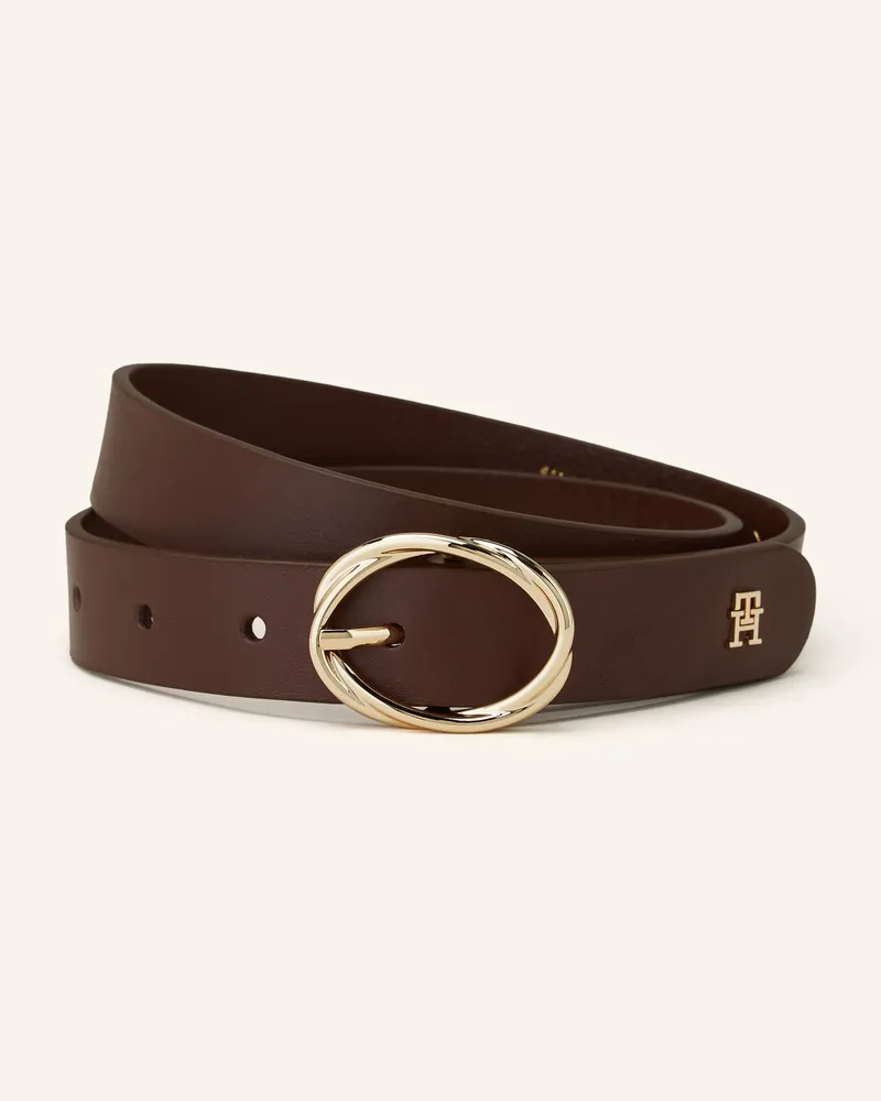 Tommy Hilfiger Ledergürtel Braun