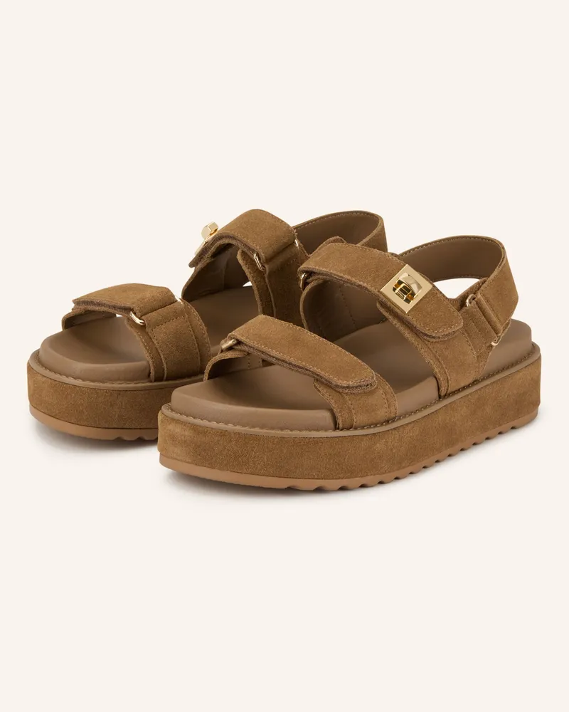 Steve Madden Plateau-Sandalen Bigoma braun Braun