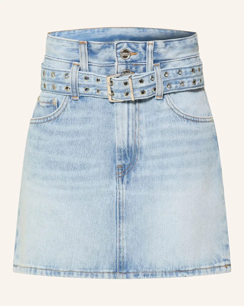 Ganni Jeansrock blau 564