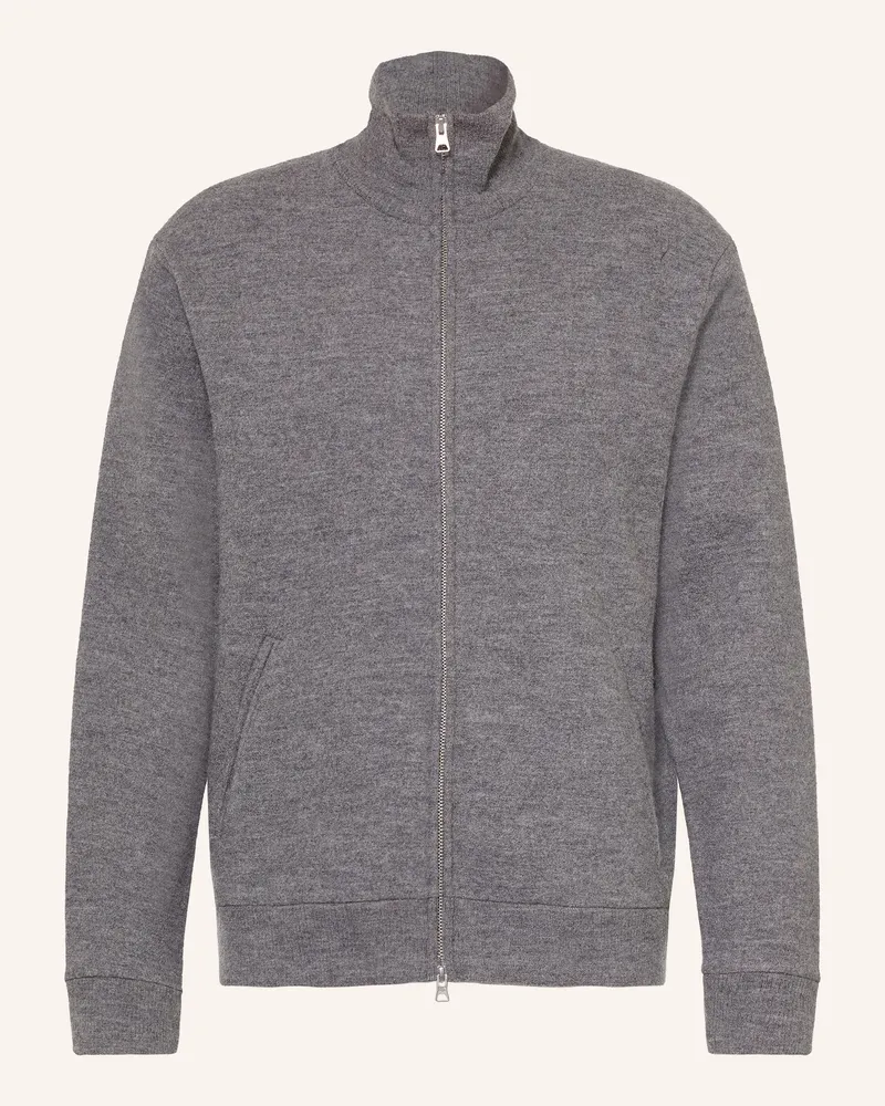 NN 07 Strickjacke Boiled grau Grau