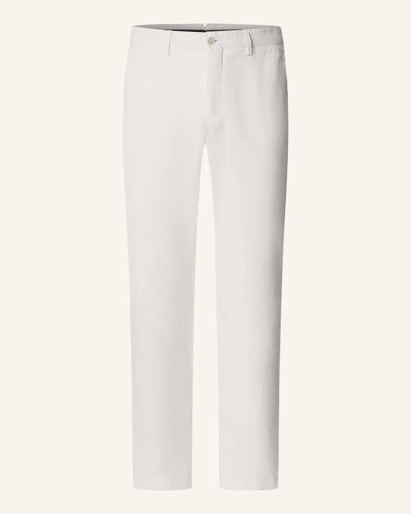 Hackett Chino PD TEXTURE CHINO Weiss