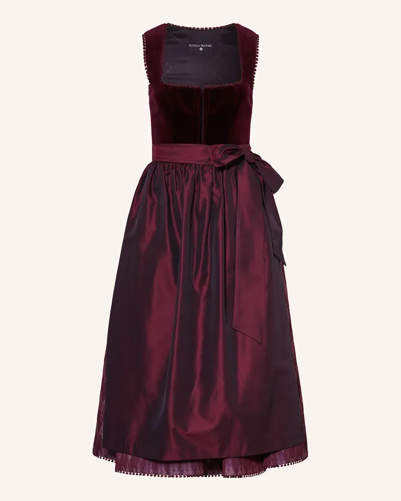 KINGA MATHE Dirndl Ancona rot Dunkelrot