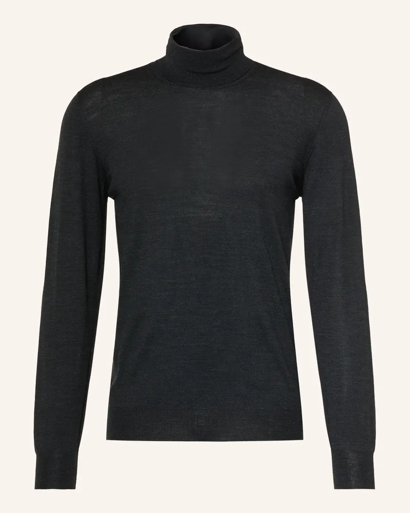 Fedeli Rollkragenpullover Lana grau Dunkelgrau