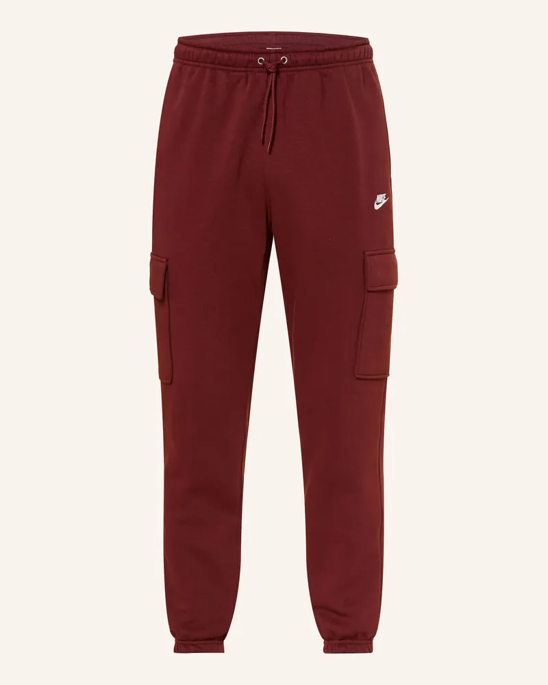 Nike Sweatpants CLUB Dunkelrot