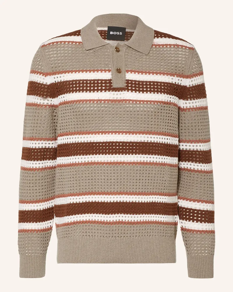 HUGO BOSS Pullover Fincenzo braun Braun