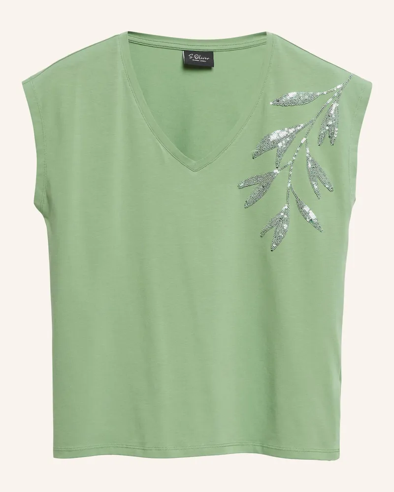 S.Oliver T-Shirt gruen 
