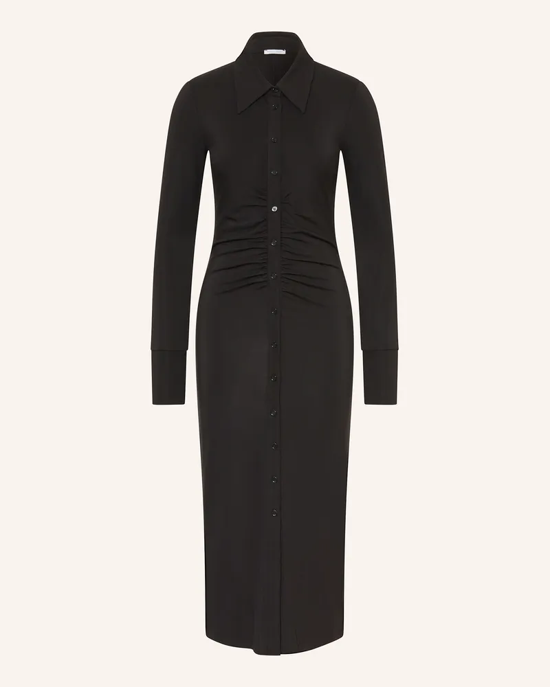 Patrizia Pepe Hemdblusenkleid Schwarz