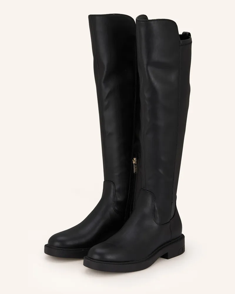 Guess Overknee-Stiefel Fyza schwarz Schwarz