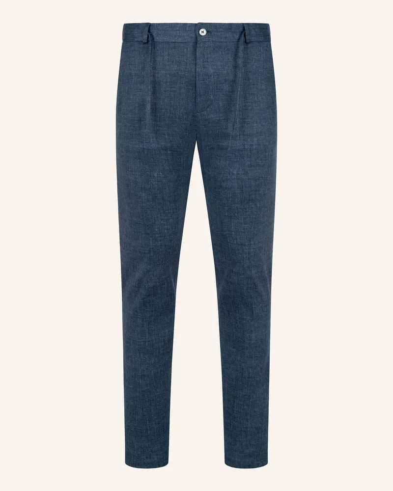 Zuitable Anzughose Dispartaflex Slim Fit Aus Jersey blau Dunkelblau