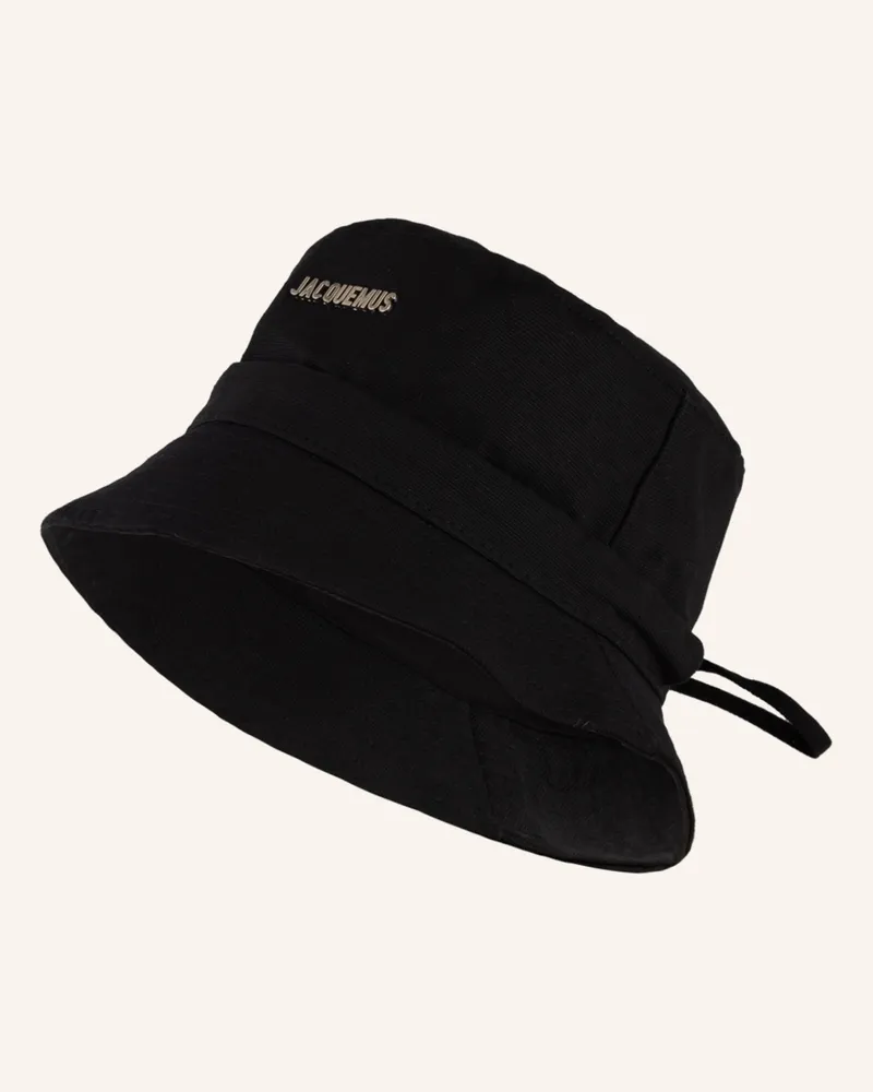 Jacquemus Bucket-Hat Le Bob Gadjo schwarz Schwarz