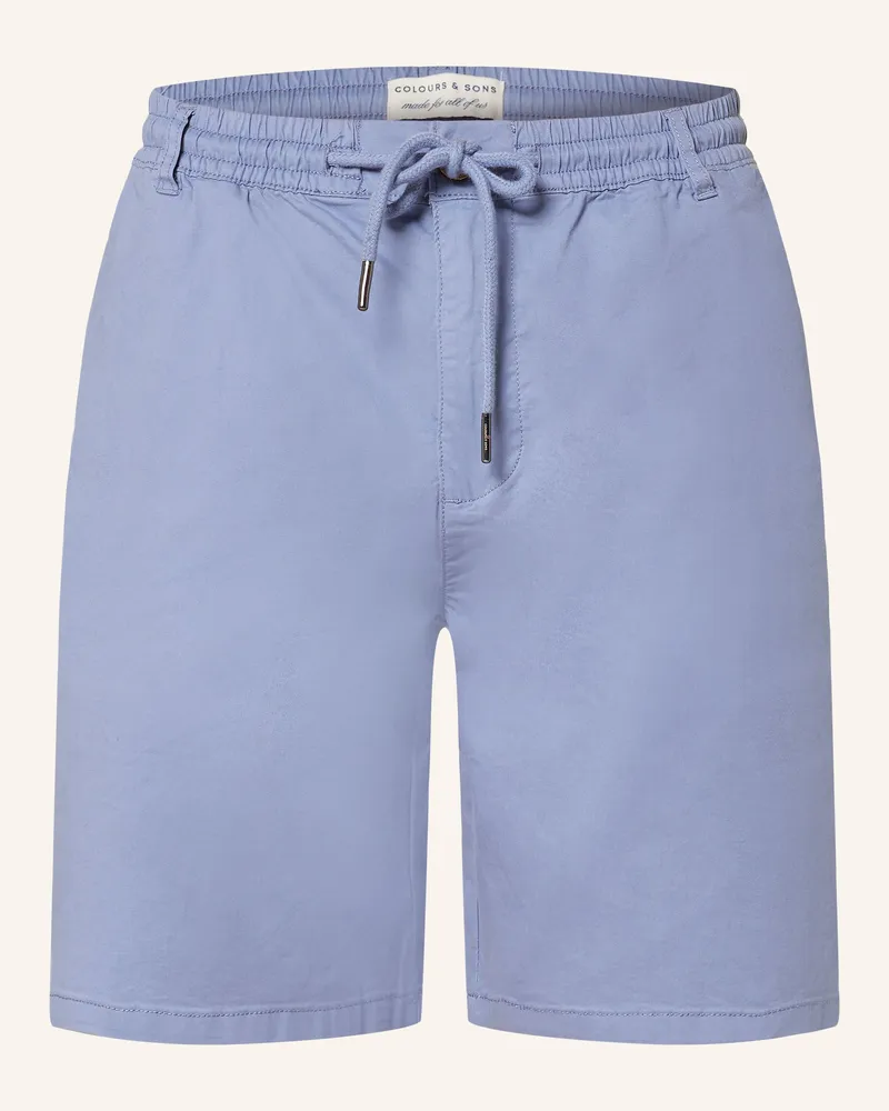 colours & sons Shorts Hellblau