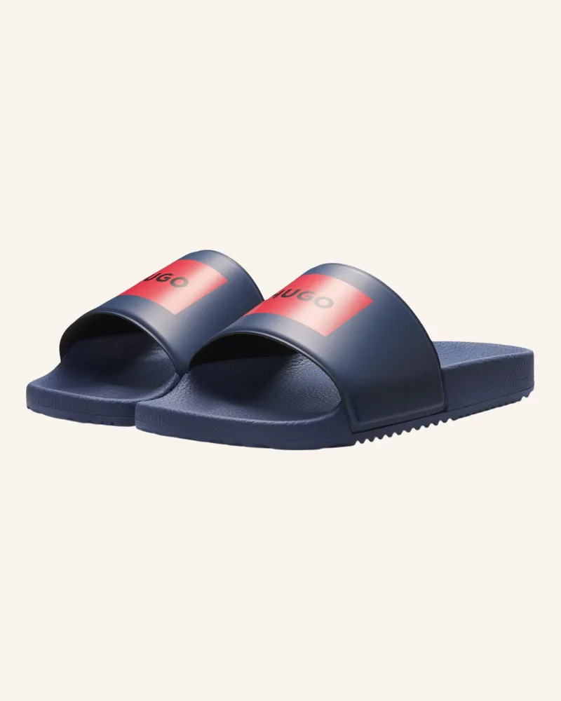 HUGO BOSS Sandale TIMEIN_SLID_PH_N Blau
