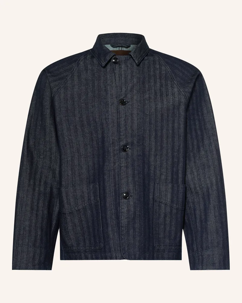 NN 07 Overjacket Aiko blau Dunkelblau
