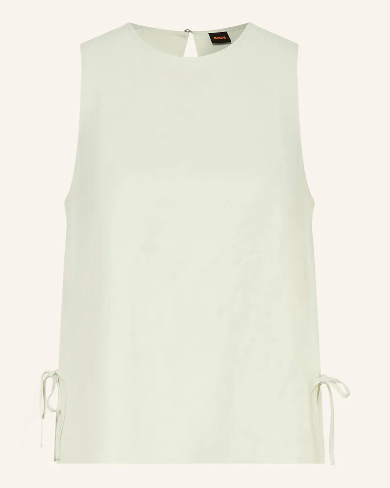 HUGO BOSS Blusentop Bacolina gruen Hellgrün