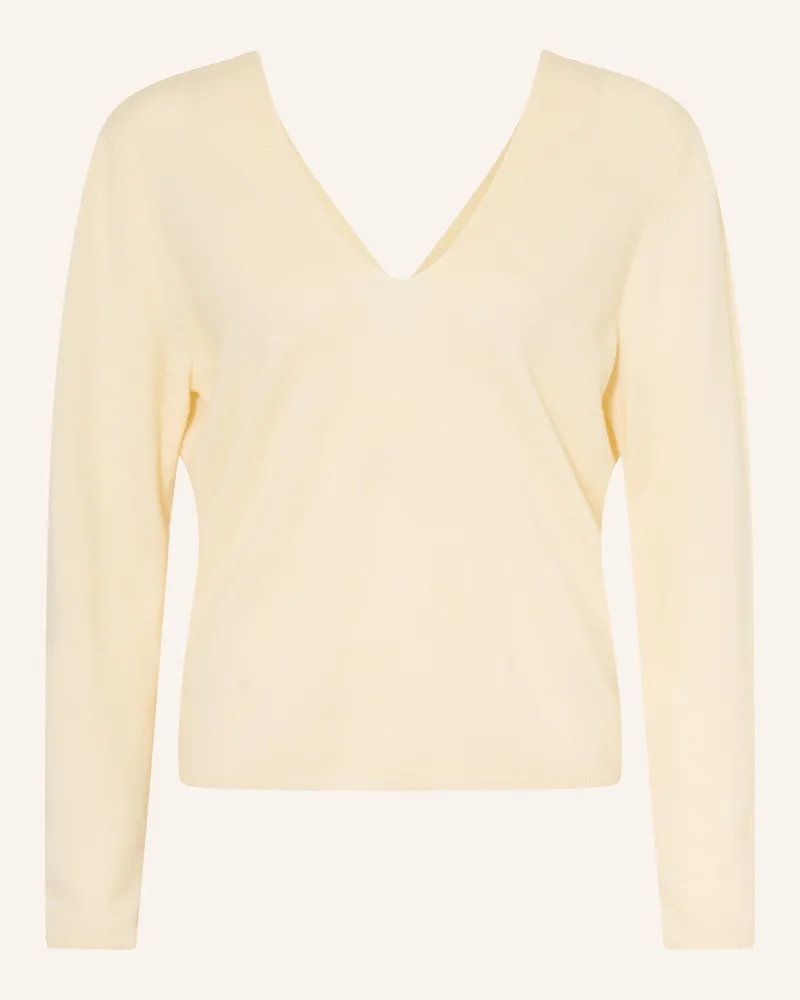 ba&sh Pullover Sollene gelb Creme