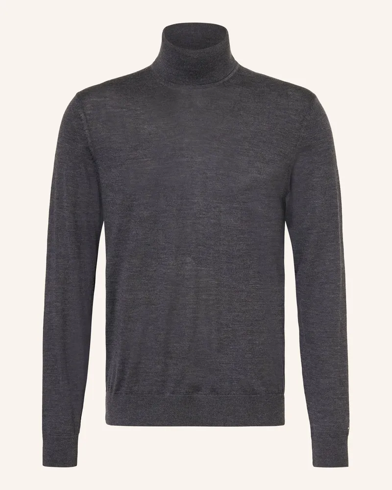 Tommy Hilfiger Rollkragenpullover Dunkelgrau