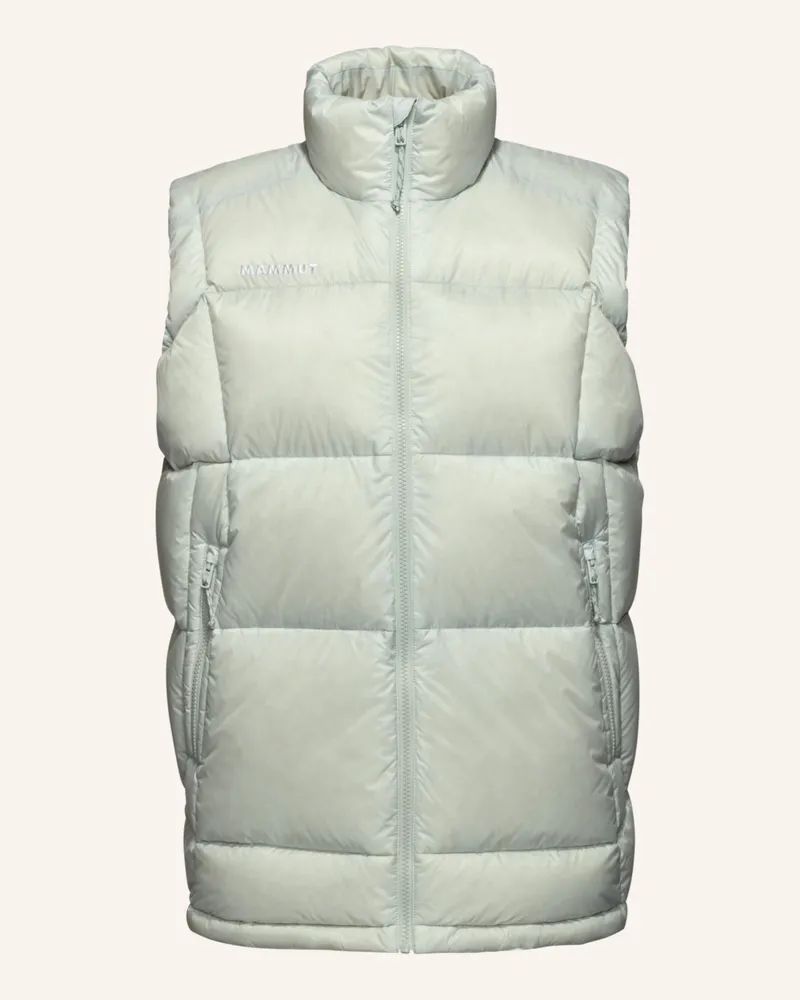 Mammut Daunenweste Gacier Glow In Vest gruen Grün