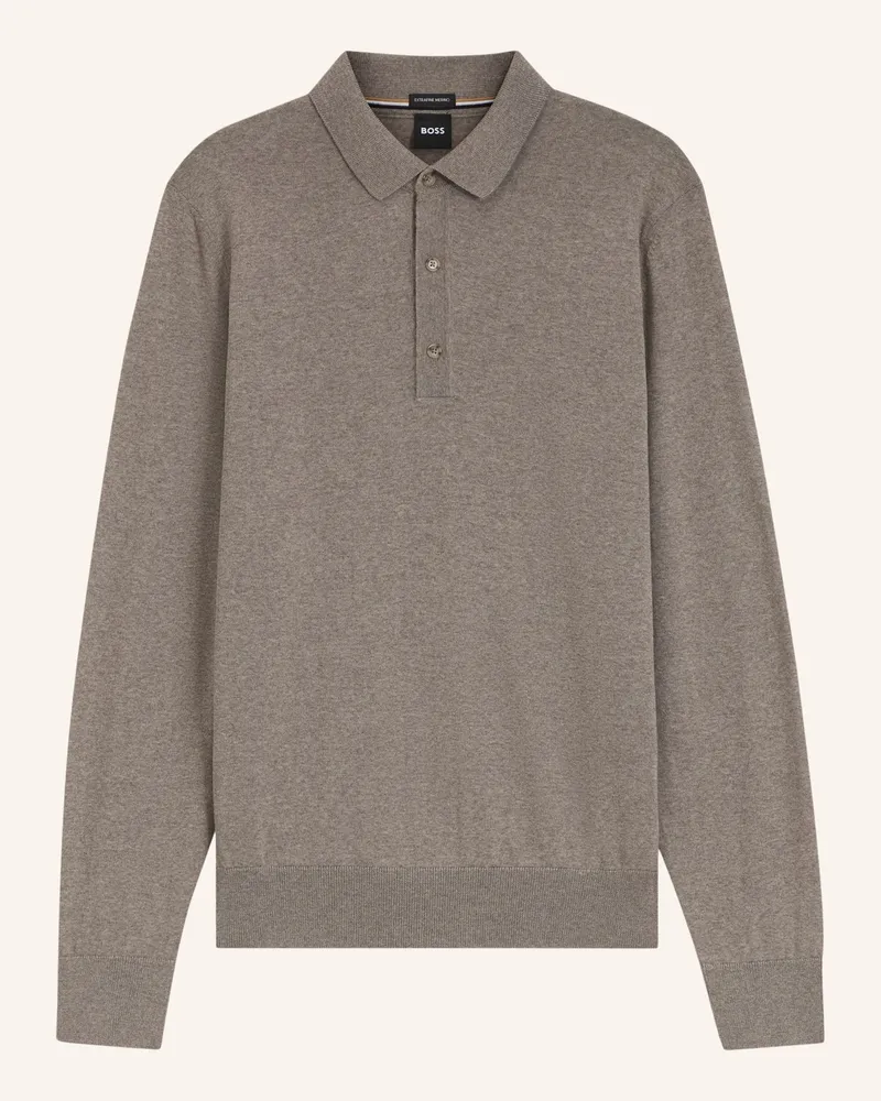 HUGO BOSS Pullover Lancione braun Braun
