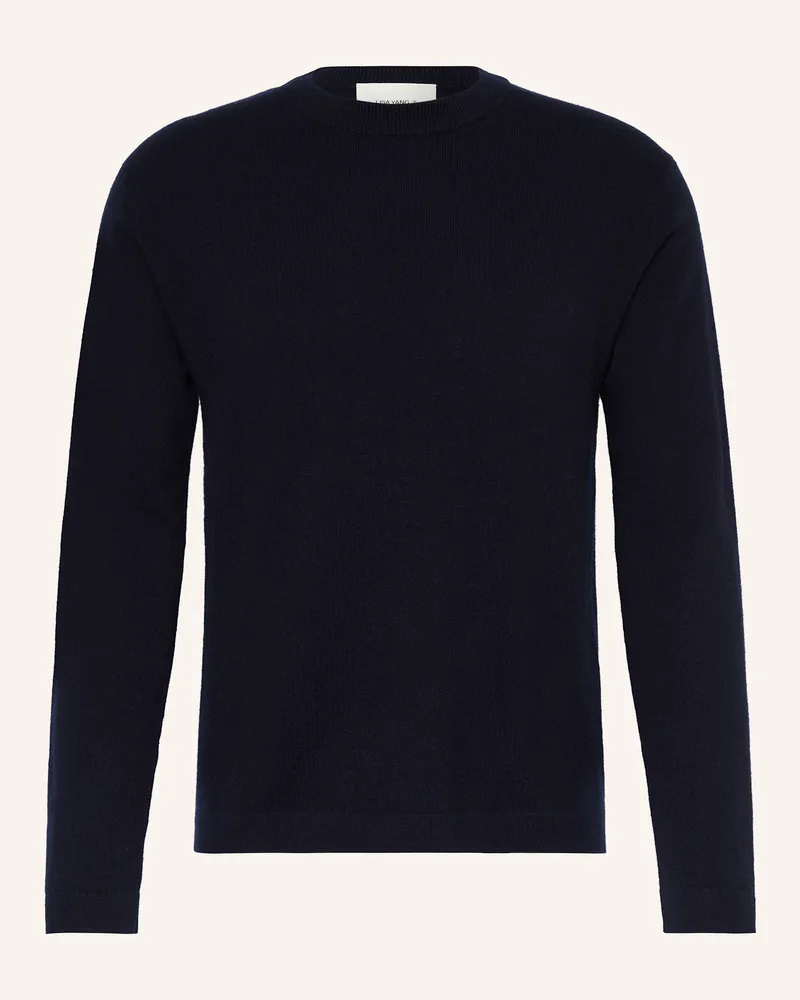 Lisa Yang Cashmere-Pullover Dunkelblau