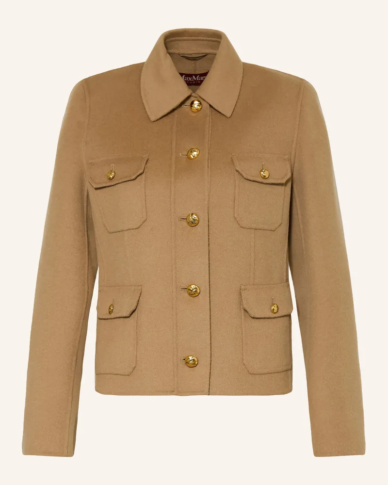 Max Mara Jacke Venere braun Camel