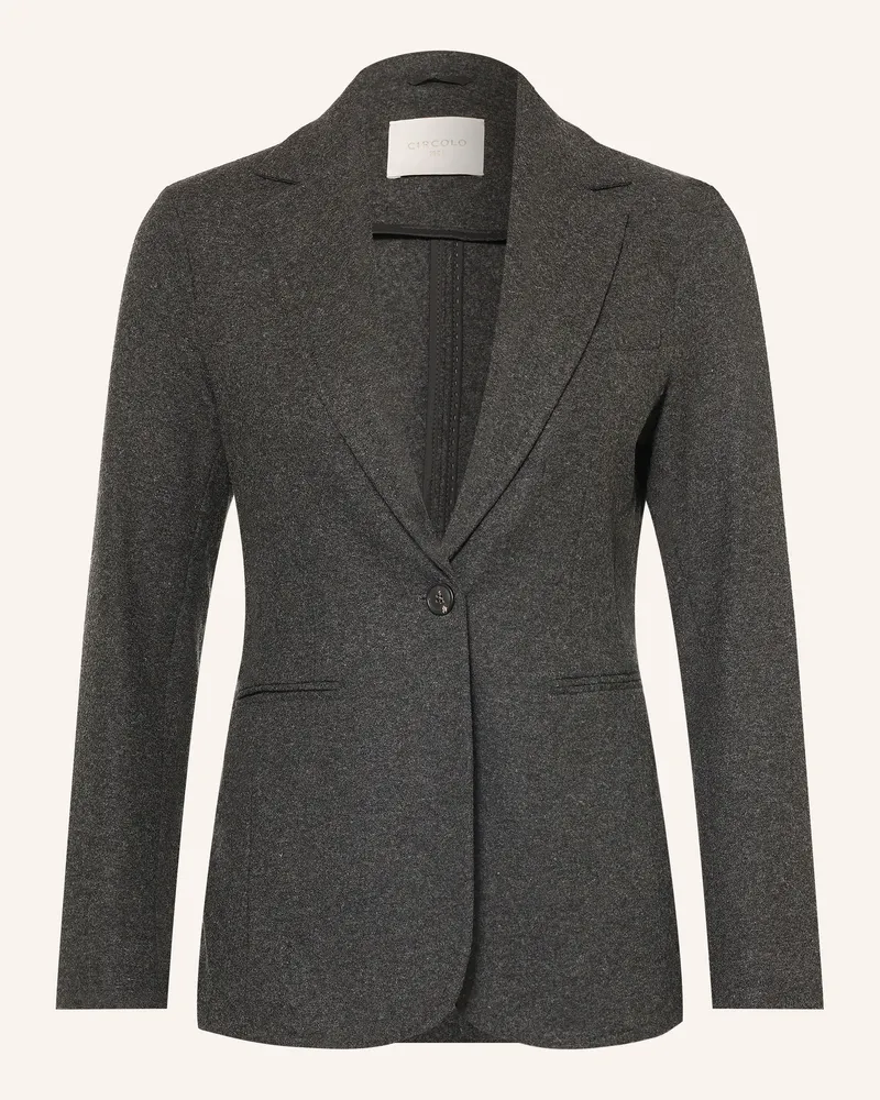 CIRCOLO 1901 Jerseyblazer grau Dunkelgrau