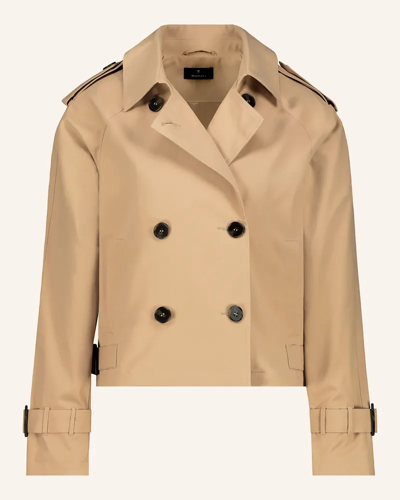 monari Trench-Jacke braun Camel