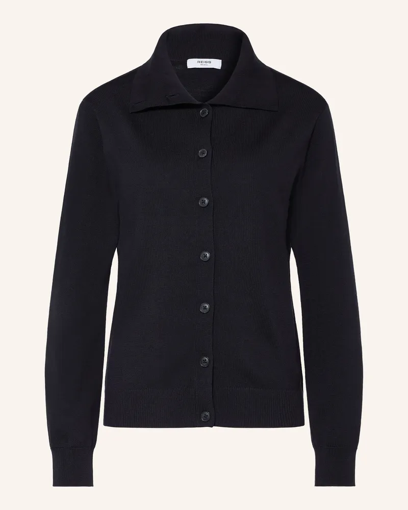 Reiss Strickjacke Gale blau Dunkelblau