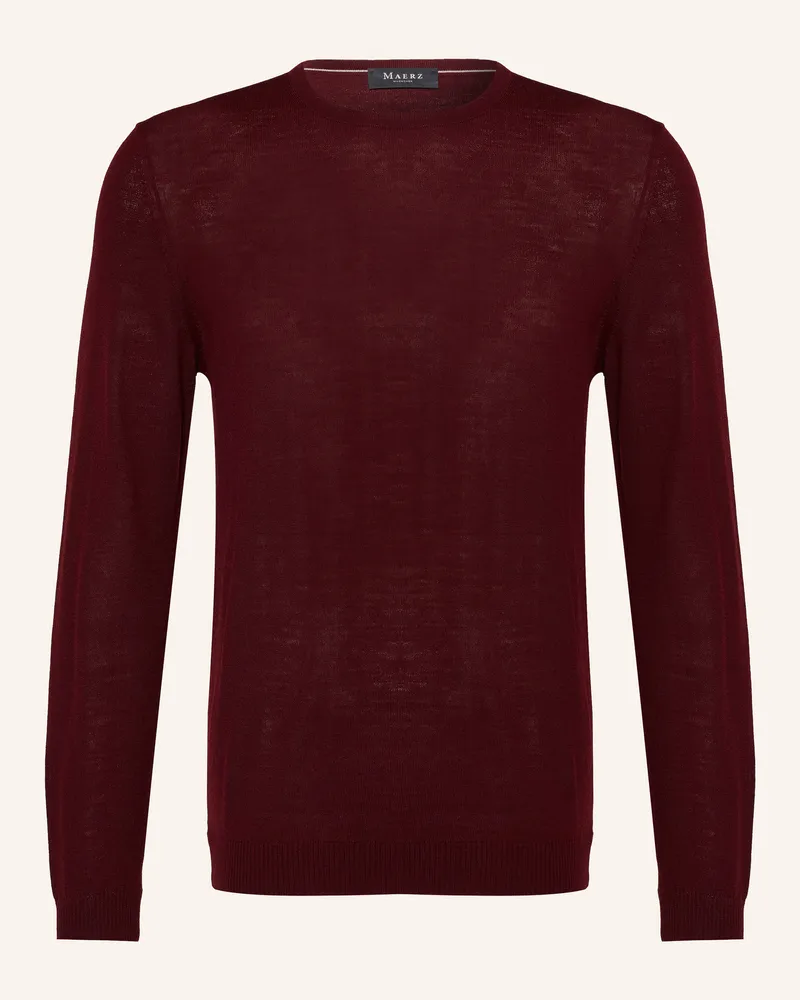 Maerz Pullover rot Dunkelrot