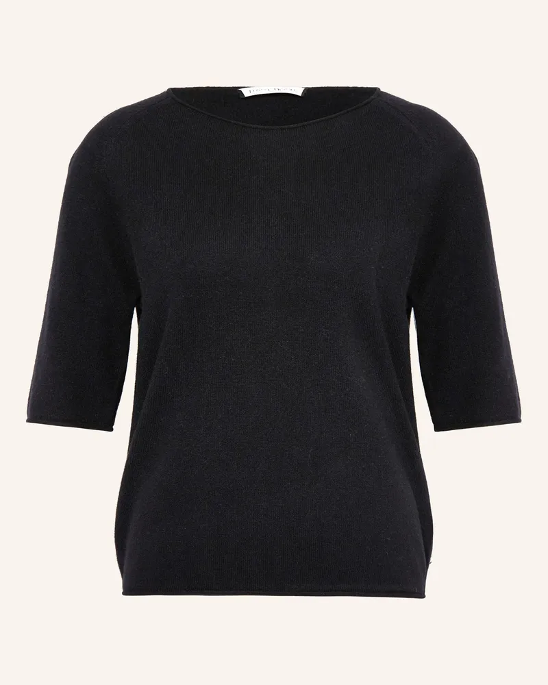 Luisa Cerano Strickshirt schwarz Schwarz