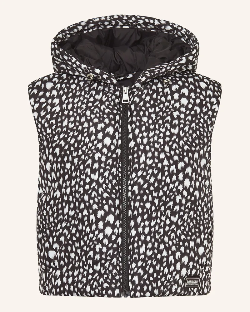 Barbour Weste Calista schwarz Schwarz