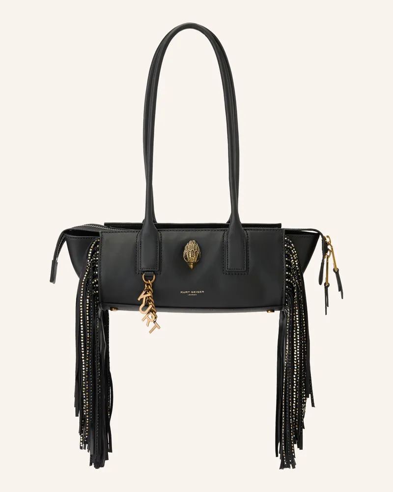 Kurt Geiger Schultertasche Sloane Mit Schmucksteinen schwarz Schwarz