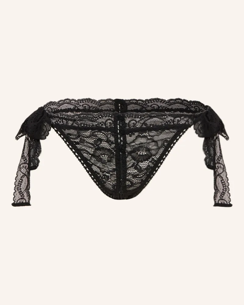 Aubade Slip Ouvert Boîte À Désir Mit Geschenkbox schwarz Schwarz