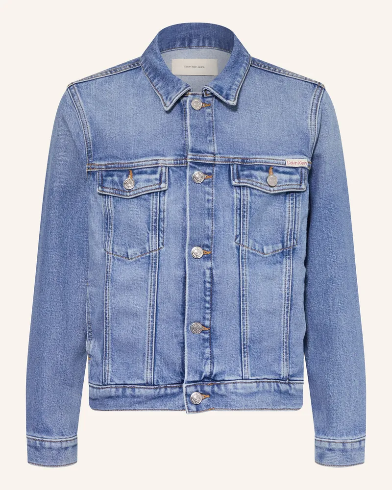 Calvin Klein Jeansjacke blau Hellblau